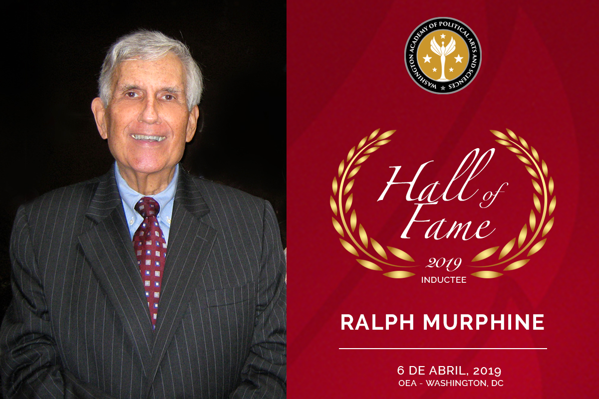 Ralph Murphine inductee 2019 Washington Academy Hall of Fame - Napolitan Victory Awards - The Washington Academy of Political Arts and Sciences